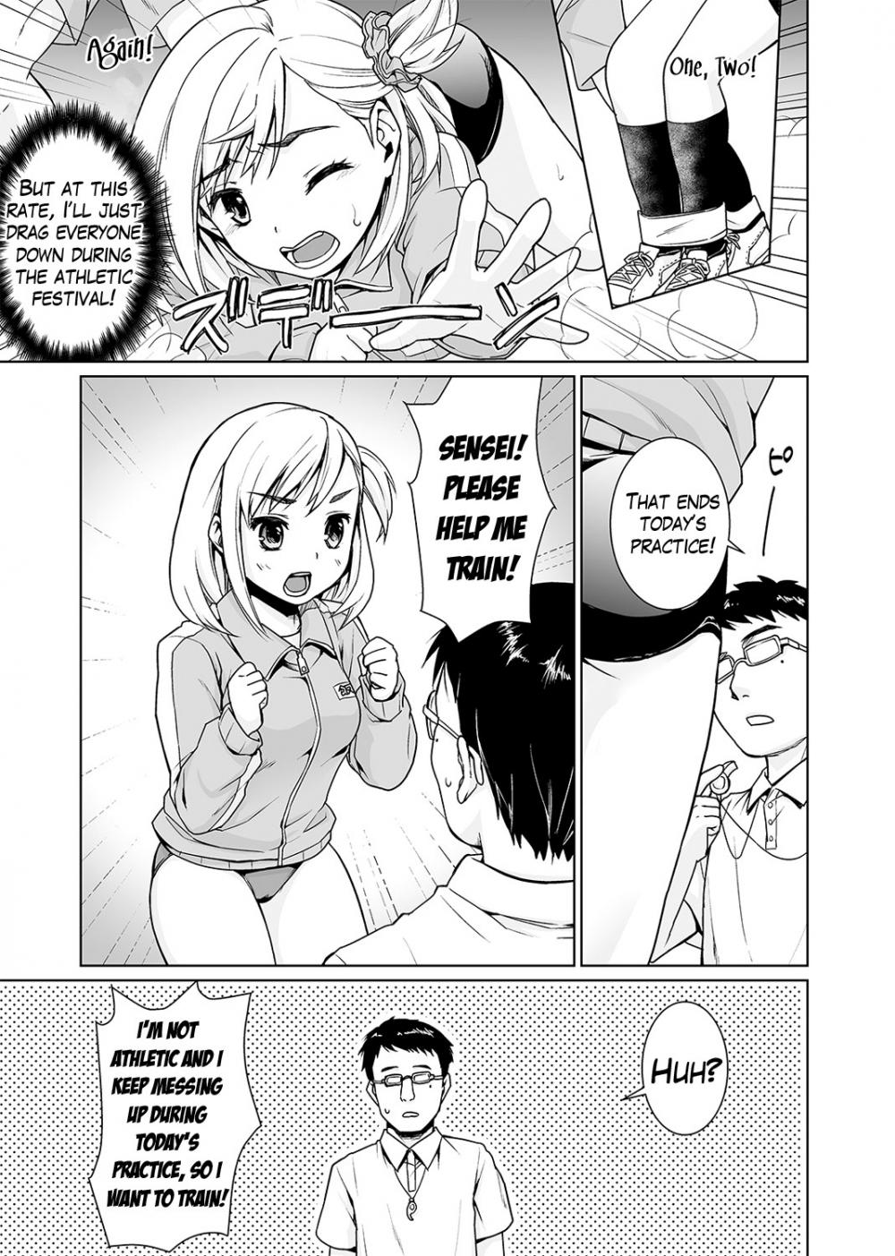 Hentai Manga Comic-The Pervy P.E. Teacher's After School Pleasurable Training Lesson-Chapter 1-3